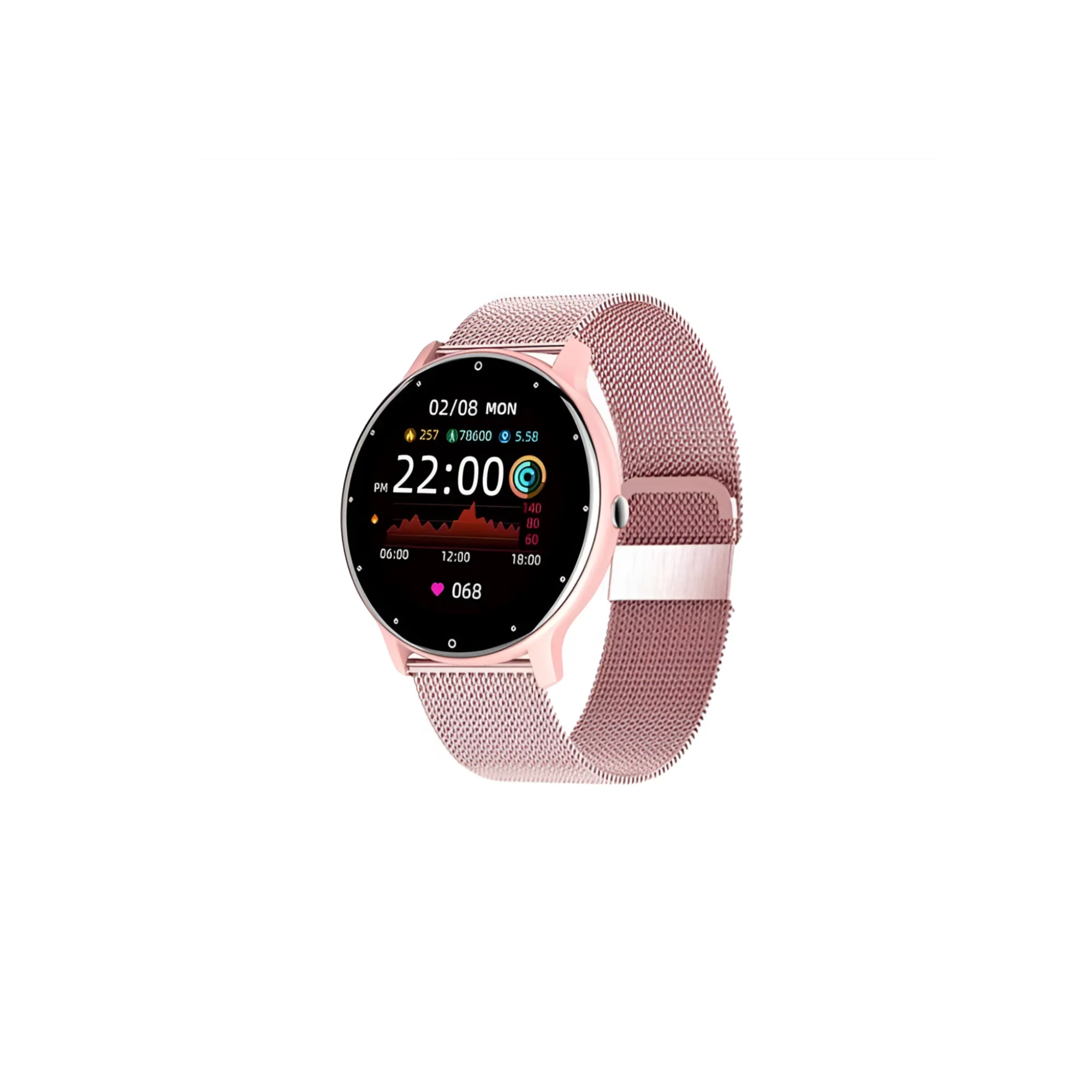 Smart Watch with Heart Rate Monitoring & Activity Tracker IP67 Waterproof