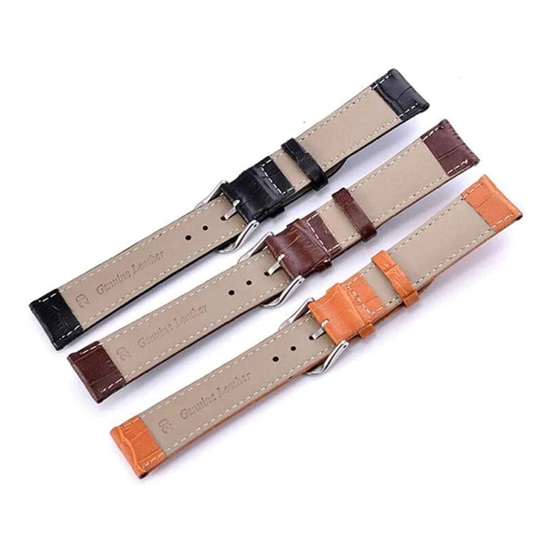 Snakeskin Leather Watch Straps Compatible with the T92 Smartwatch