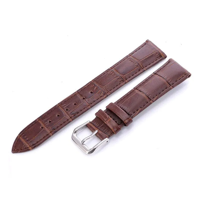 Snakeskin Leather Watch Straps Compatible with the T92 Smartwatch