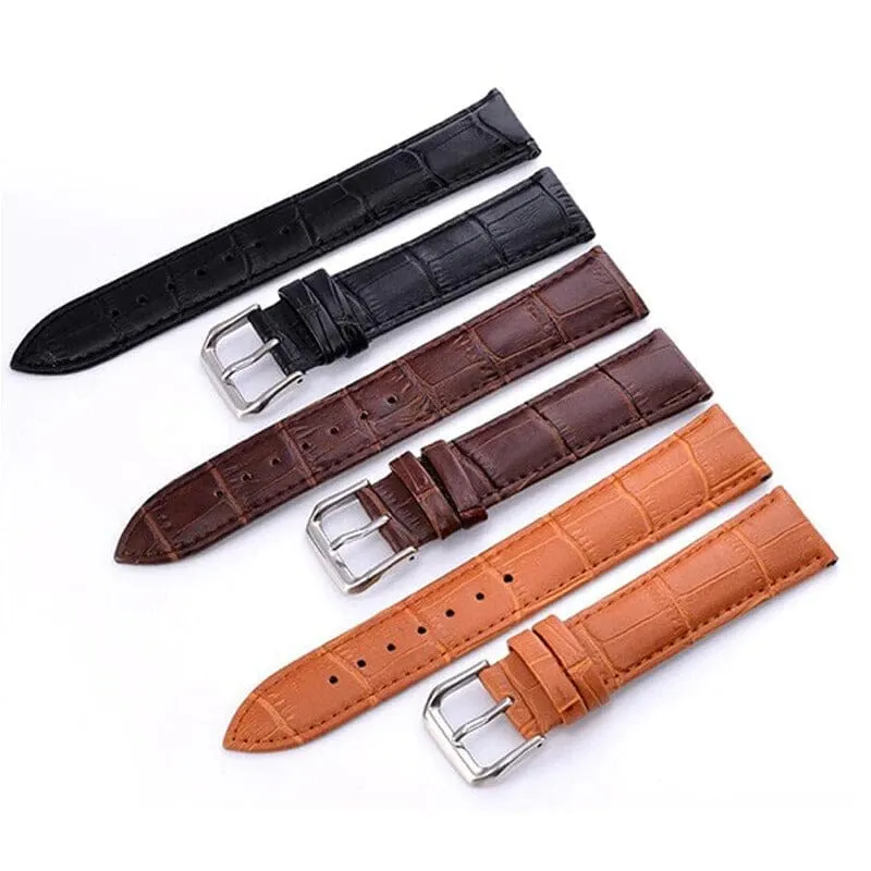 Snakeskin Leather Watch Straps Compatible with the T92 Smartwatch