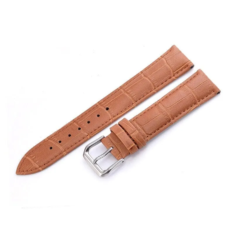 Snakeskin Leather Watch Straps Compatible with the T92 Smartwatch