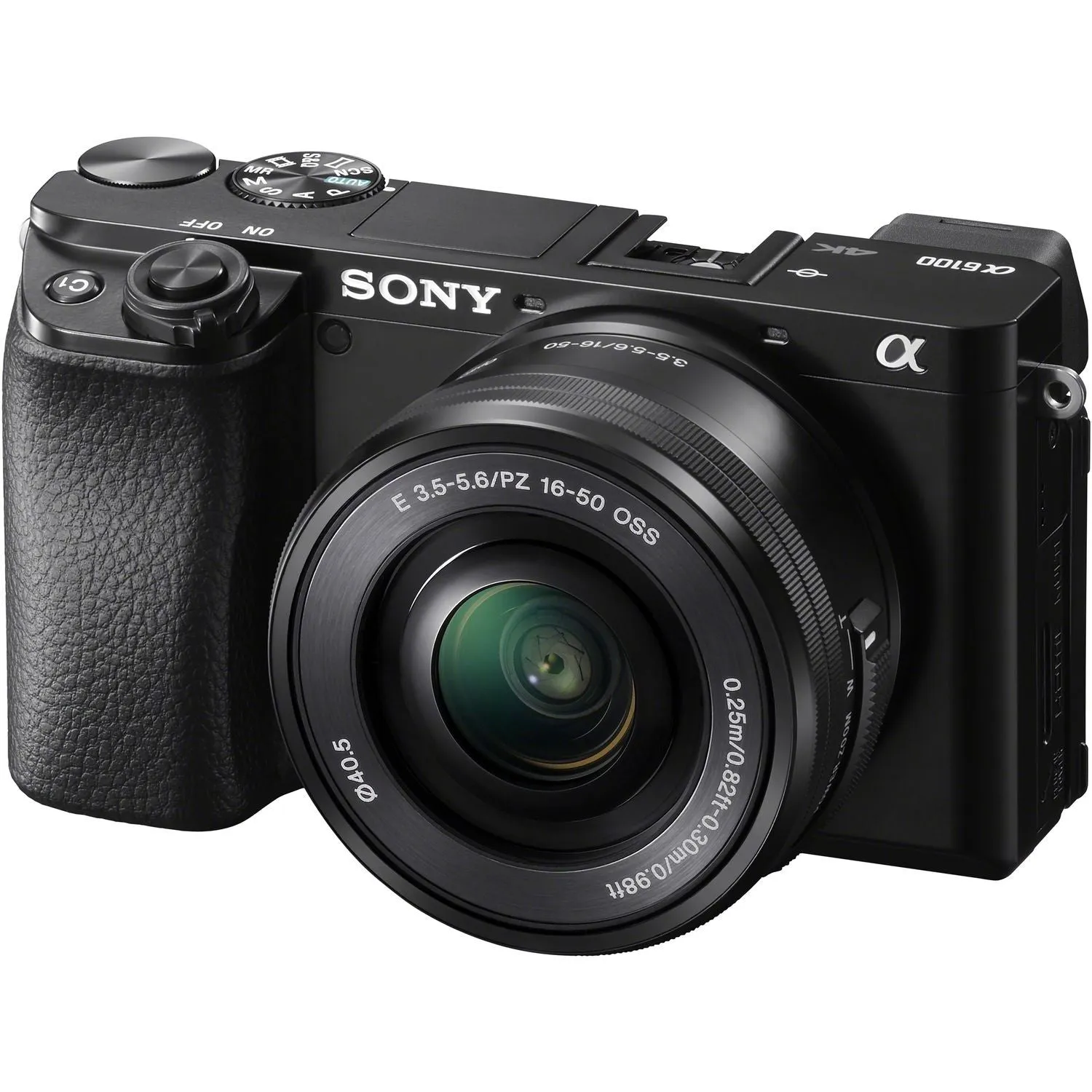 Sony Alpha a6100 Mirrorless Digital   Camera with 16-50mm Lenses