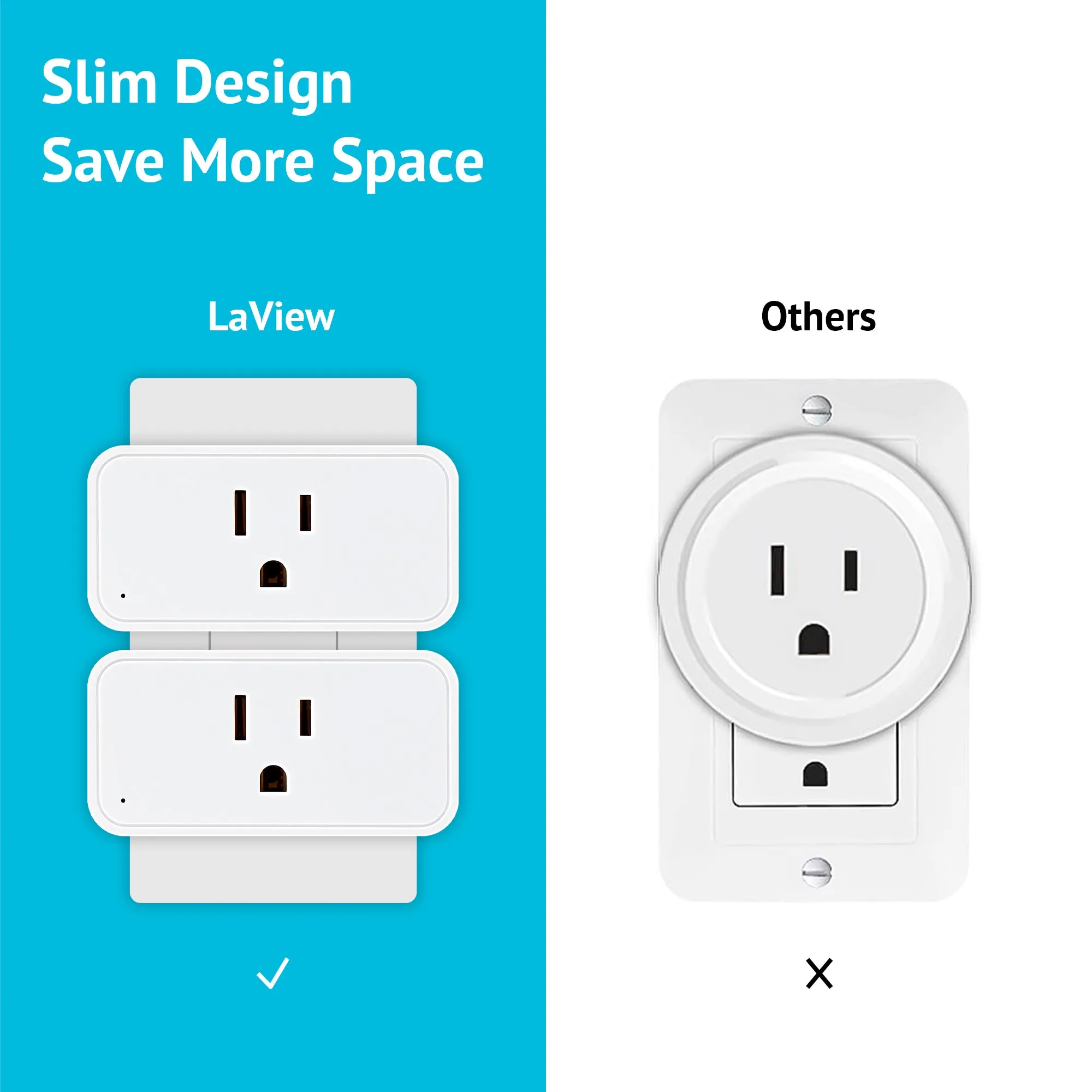 SP3 WiFi Smart Plug - works with LaView App