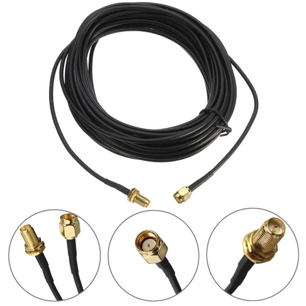 Stable Signal Connection Computer RG174 Wire Professional Coaxial Extension Cable Male Female Accessories WiFi Antenna