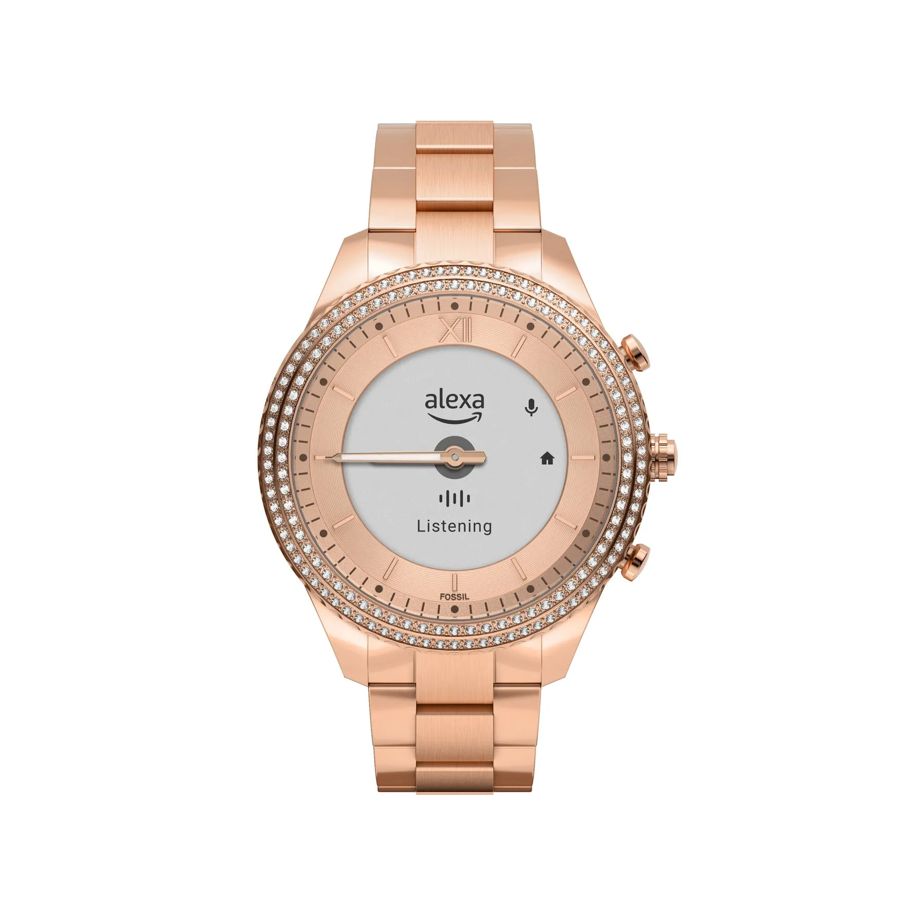 Stella Gen 6 Hybrid Smartwatch Rose Gold-Tone Stainless Steel