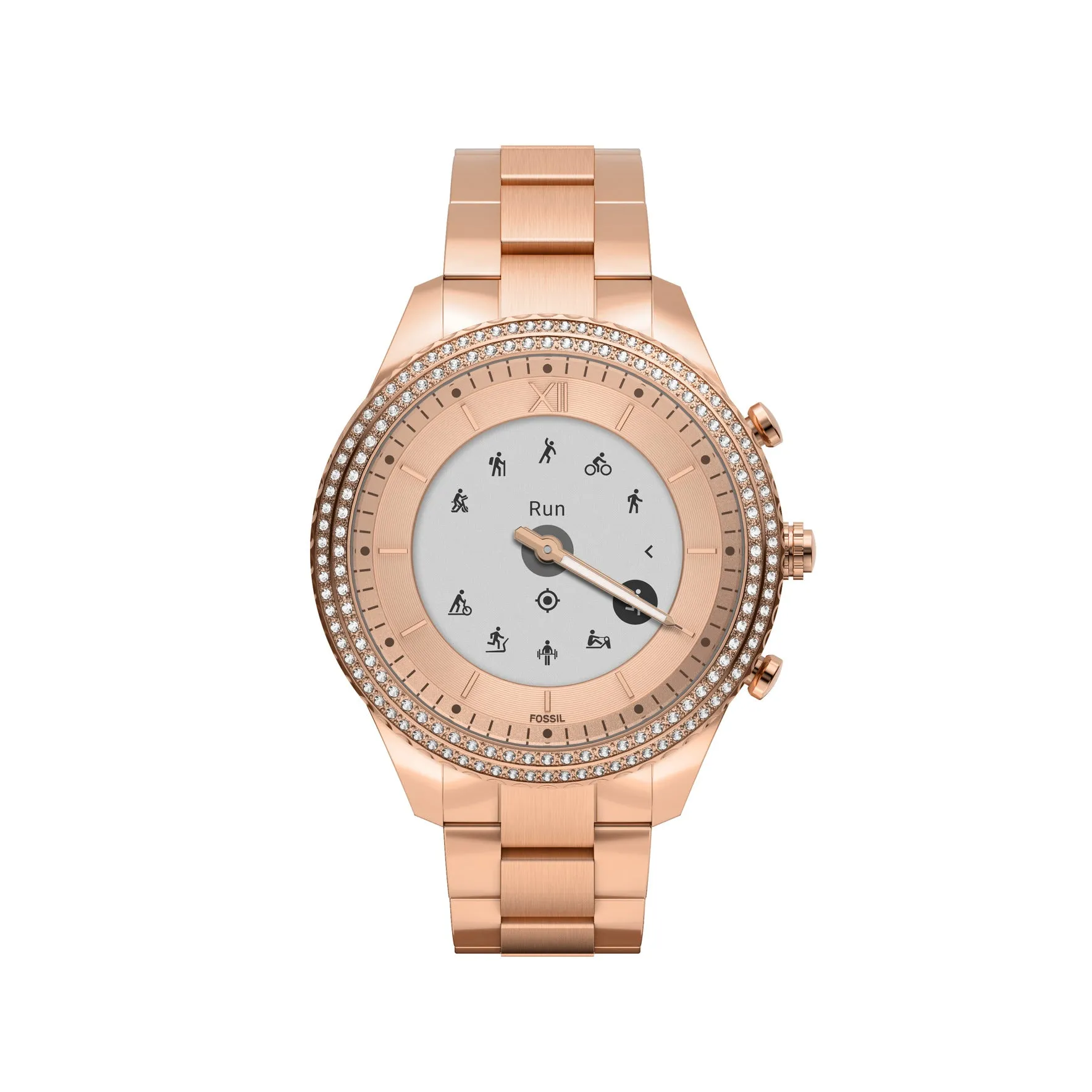 Stella Gen 6 Hybrid Smartwatch Rose Gold-Tone Stainless Steel