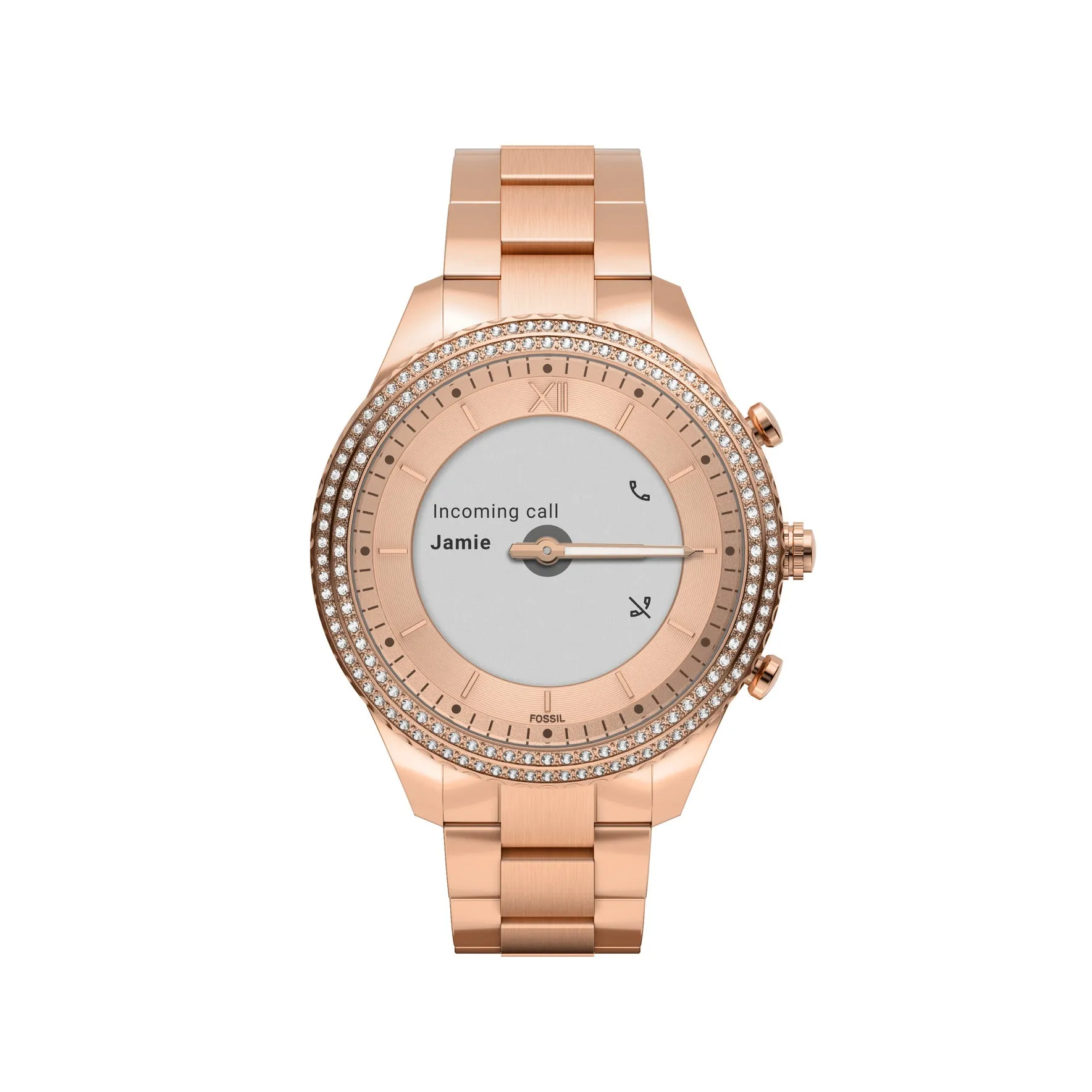 Stella Gen 6 Hybrid Smartwatch Rose Gold-Tone Stainless Steel