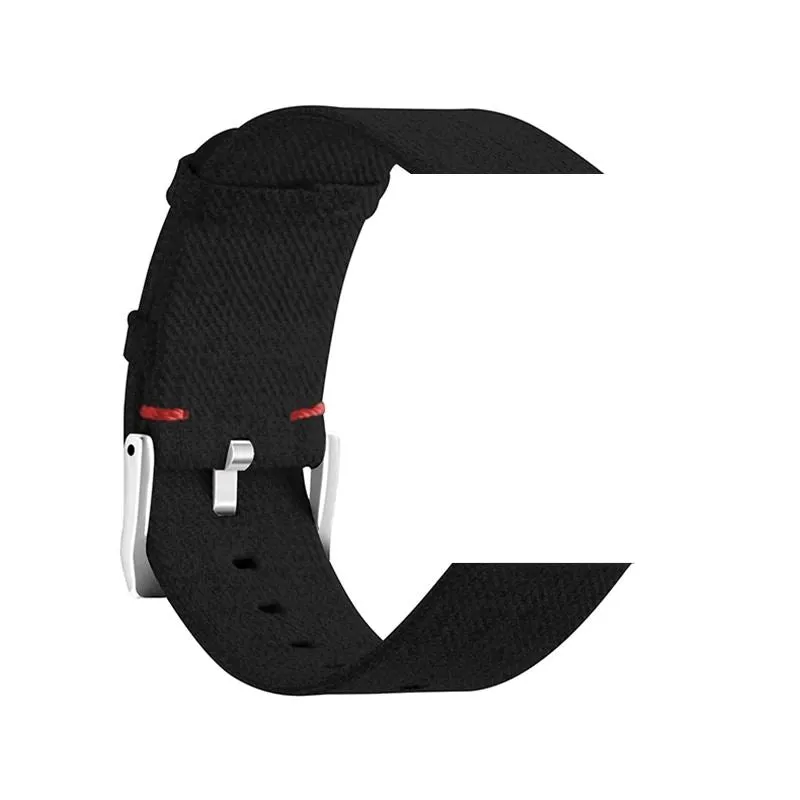 Stylish Canvas Watch Straps Compatible with Samsung Galaxy Watch 46mm