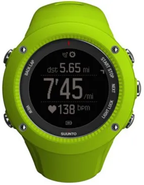 Suunto Ambit 3 Run Lime - GPS - Mobile Connection