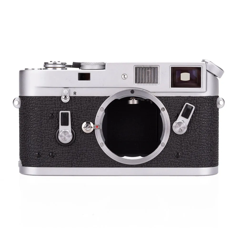 Used Leica M4, silver chrome with Meter MR (MP Finder) - Recent Leica Wetzlar CLA