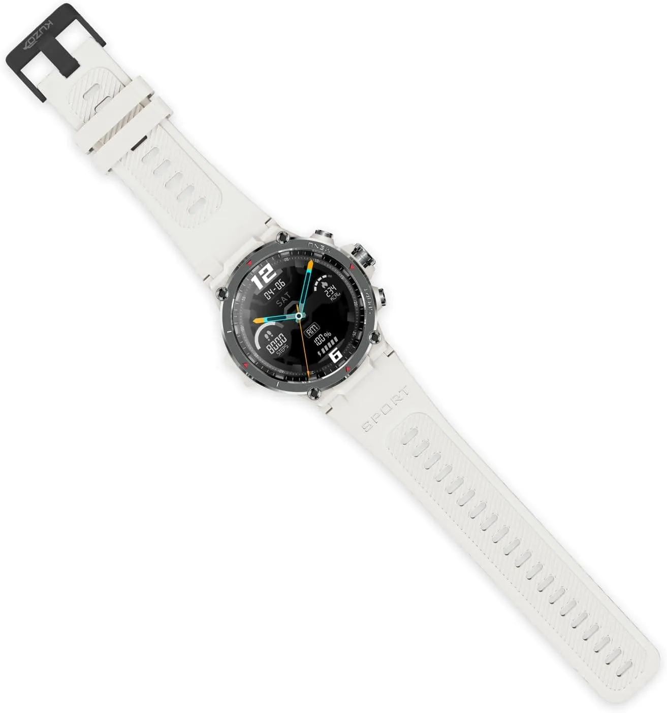 Veho Kuzo F1S Sports Smart Watch - White