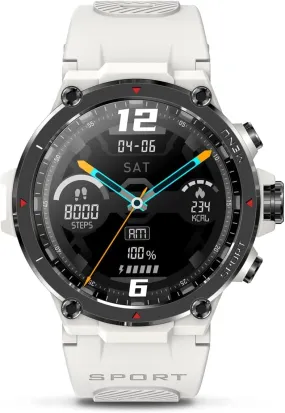 Veho Kuzo F1S Sports Smart Watch - White