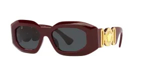 Versace Men's Bordeaux Sunglasses with Dark Grey Standard Lenses VE_4425U_536587_54mm