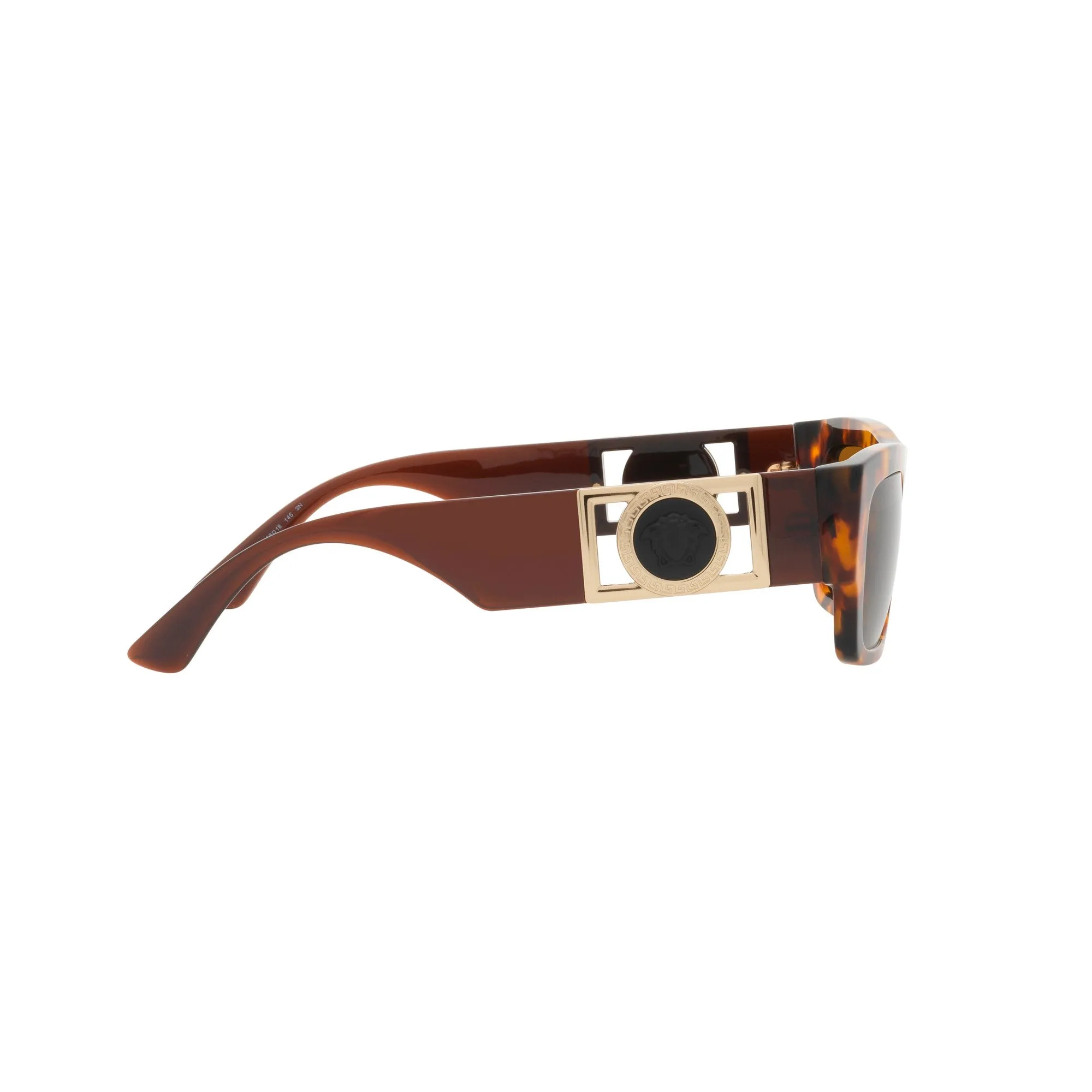 Versace Unisex Havana Sunglasses with Brown Anti-Reflective Lenses VE_4416U_511963_53mm