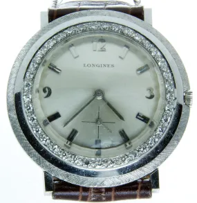 Vintage Longines 18K Diamond Watch