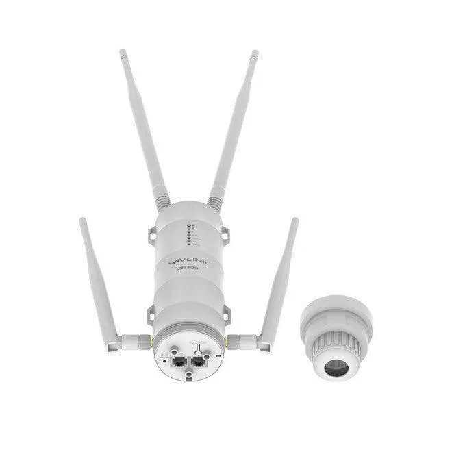 WAVLINK AC1200 High Power Outdoor Gigabit Wi-Fi Range Extender (Aerial HD4)