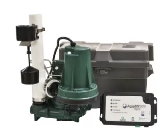 Zoeller Aquanot 508 Pro-Pak Battery Back-Up Sump Pump System